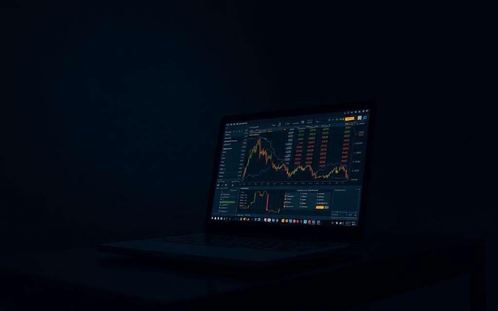 Fake securities platform